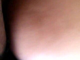 This black babe with a fat ass is squirting and getting creampied! 😍