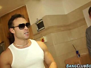 yo, check this euro gay orgy sucking action