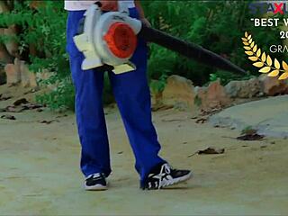 Staxus, I catch the gardener jerking off! Wanna help him finish?