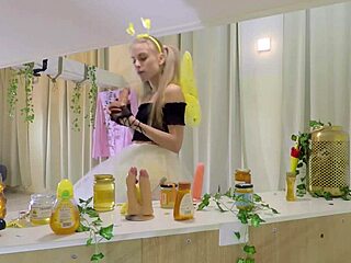 hey bonnie dolce, wanna lick honey in bee costume and suck cock?