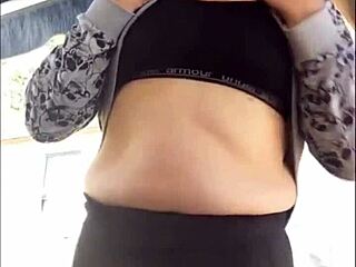 Want me to tease you with my curvy body outdoors?