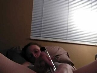 i'm masturbating with toys, redhead solo fun... oops, forgot the lube