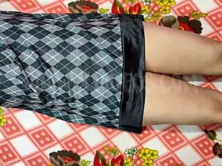 Girlfriend screams during hardcore bent-over pounding! Put it in my ass, baby!