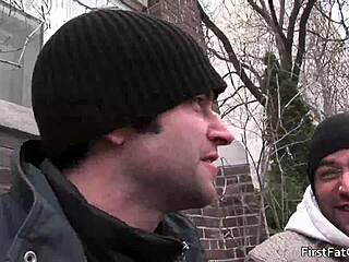 Hot gay threesome with intense cock sucking action