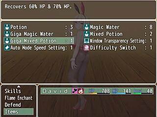 Tower of Alfimia Part 7 with Footjob and Femdom Action