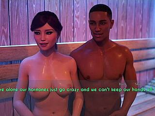 A Wife And Stepmother With Big Tits In Intense Action!