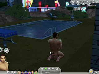 The straight sim succumbs to gay temptation