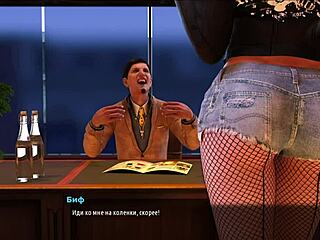 In this anime game, the girl begs to be spanked in episode 31.