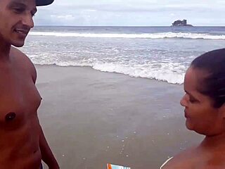 Paty Bumbum Gets Lucky On The Beach