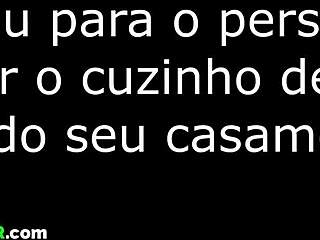 Pediu Para O Personal Comer Seu Cuzinho No Dia Do Casamento