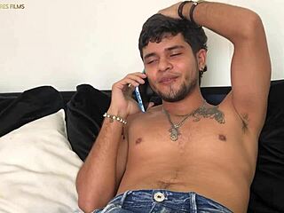 My stepsister drains me while I’m on the phone with a big dick! 😈