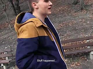 yo, check this euro twink getting paid for rough gay action!