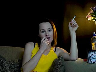 i'm sucking on a cigarette while looking at you