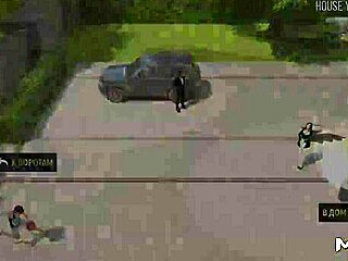 In this anime game, the girl begs to be spanked in episode 31.