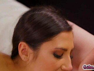 gianna dior flirts with aiden starr, heating up to tribbing joined by emma