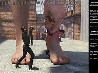 In this episode, the small 18+ girl makes a big gesture in 3d cartoon hentai sex