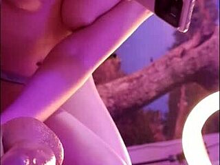 redhot fox experiences passionate orgasm with monster cock