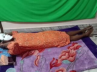 Hot wife from India in sexy scenes.