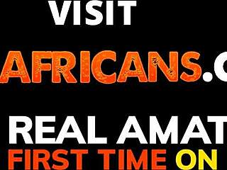 Yo, Real Africans got this curvy Ebony giving her BF a deep blowjob POV! 🔥