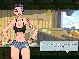 Nutaku booty farm hentai game part 18 with cute flashing