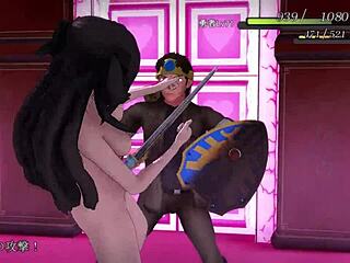 HERO VS DEMON KING ARMY FOUR HEAVENLY KINGS in anime hentai