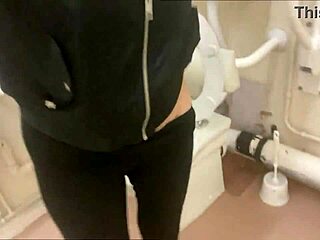 Cute milf masturbates wet in public pov compilation