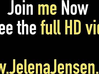 busty jelena jensen fingers her juicy wet pussy