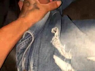 driving through traffic with a companion in the car