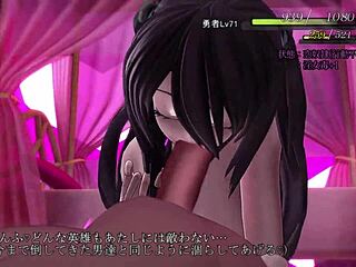 HERO VS DEMON KING ARMY FOUR HEAVENLY KINGS in anime hentai