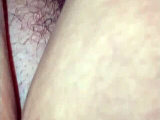 Nasty fat slut gets fucked doggystyle real hard.