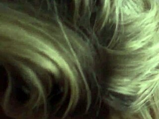 Hot Blonde Plays With Dick