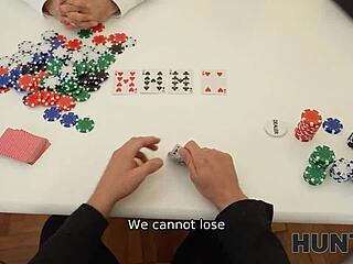 brunette with pierced nipples in reality pov scene