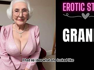 Granny Story: Granny Invites Young Male Escort for Fun Part 1