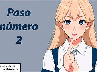 cei tutorial to drink your cum slowly in spanish 😍🍆