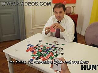 brunette with pierced nipples in reality pov scene