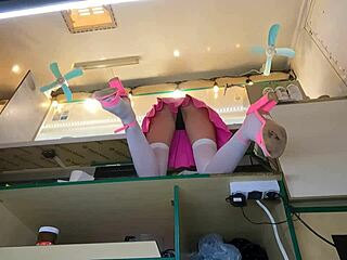 This Crazy Girl Flashes at Work for Extra Cash