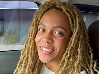 College Teen Luna Brunette With Long Hair Giving Deepthroat And Orgasm In Interracial Interview