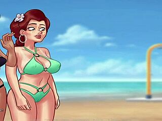 I gotta snack on milk in summertime saga part 96