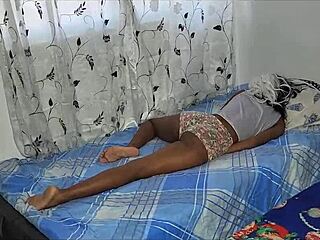 petite hijastra wakes up horny, begging her padrastro to pound her before breakfast.