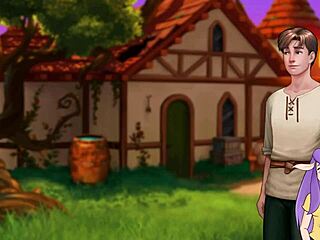 Elf gets rough sex with monster cock in anime