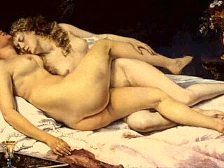 Vintage erotic illustrations from antique comics.