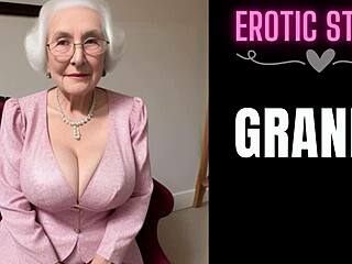 Granny Story: Granny Invites Young Male Escort for Fun Part 1