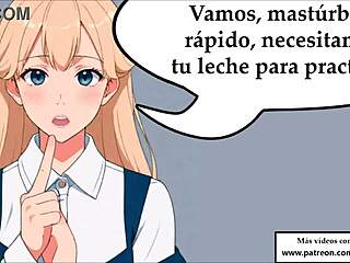 cei tutorial to drink your cum slowly in spanish 😍🍆