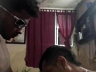 Watch This Muleque Da Quebrada Sucking Big Black Cock At The Gloryhole?