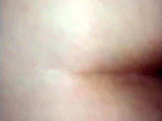 Nasty fat slut gets fucked doggystyle real hard.