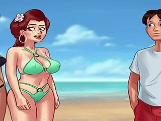 I gotta snack on milk in summertime saga part 96