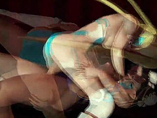 In the streets of 3d porn, futa r mika battles chun li and gets creampied hard