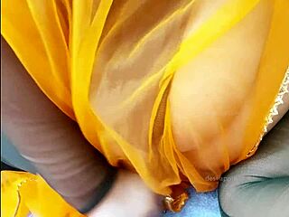 Indian girl experiences intense orgasms.