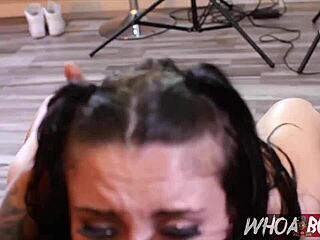 Mandy Muse's anal gangbang ends in creampie destruction