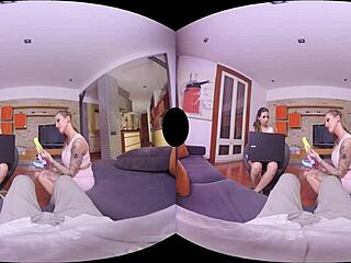 I'm so excited about these virtual dildo experts on virtualrealporn, they know how to use toys perfectly!